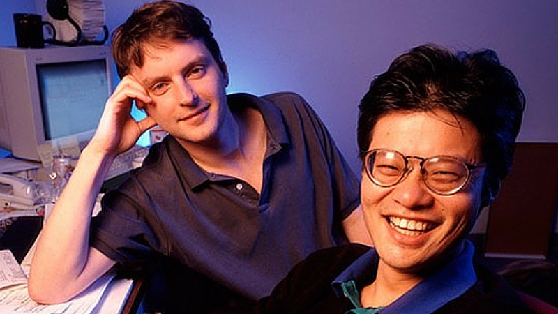 Jerry Yang e David Filo, Co-Fundadores do Yahoo