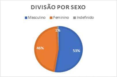Grafico Divisão Por Gênero Para Abertura de MEI